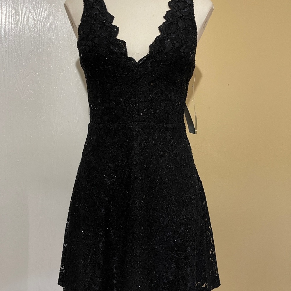 NWT black cocktail dress